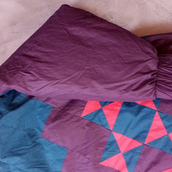 Vintage Northern Spirit Goose Down Quilt Pattern Beautiful Jacket UNISEX - Picture 6 of 10